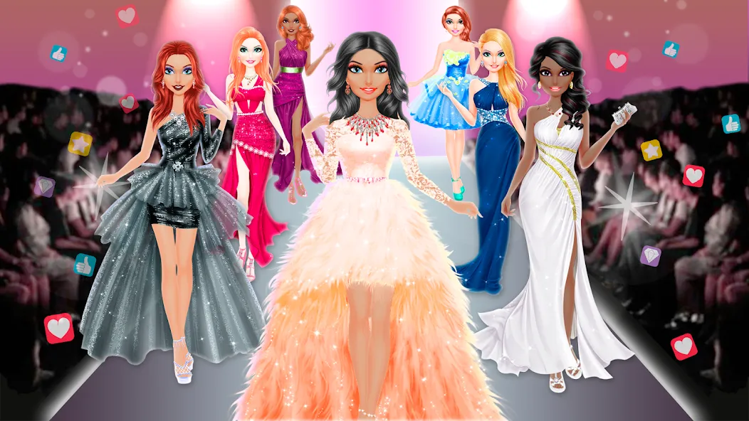 Makeup games makeover dress up  [МОД Mega Pack] Screenshot 2