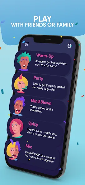 Dare or Penalty : Party game  [МОД Бесконечные монеты] Screenshot 2