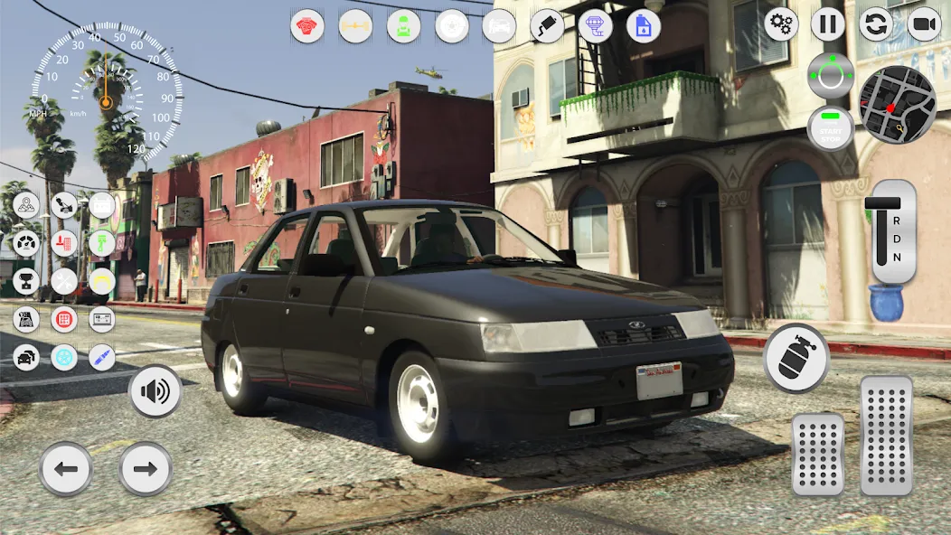 Lada 2110: Urban Simulator  [МОД Mega Pack] Screenshot 5