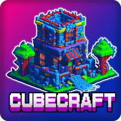 Взломанная Cube Craftsman 5 Adventure (КубКрафт Приключение)  [МОД Много денег] - последняя версия apk на Андроид