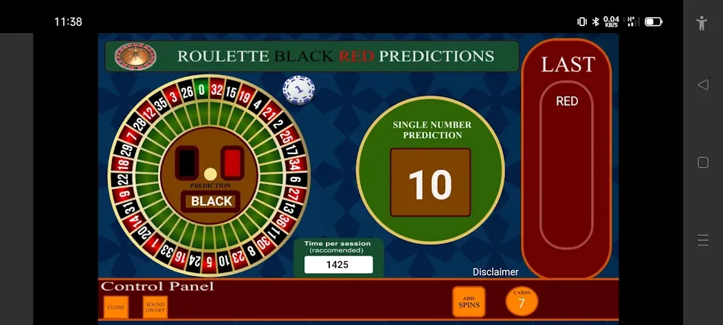 Roulette Black Red Calculator (Рулетка Черное Красное Калькулятор)  [МОД Unlimited Money] Screenshot 2