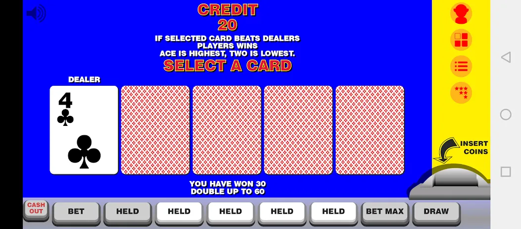 Video Poker with Double Up  [МОД Бесконечные деньги] Screenshot 3