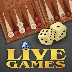 Взлом Backgammon LiveGames online  [МОД Много монет] - полная версия apk на Андроид