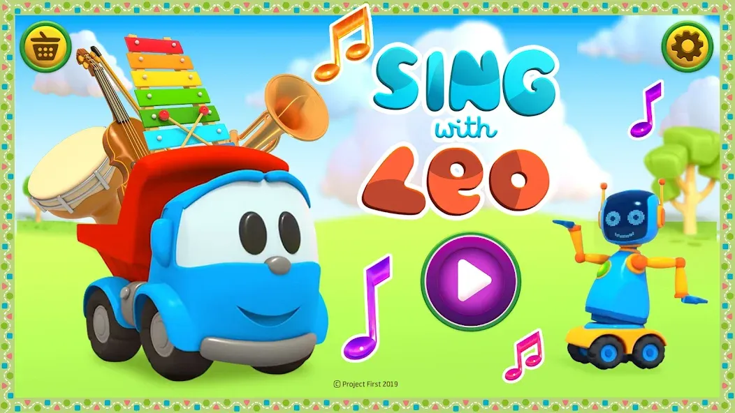 Leo kids songs and music games  [МОД Unlimited Money] Screenshot 5