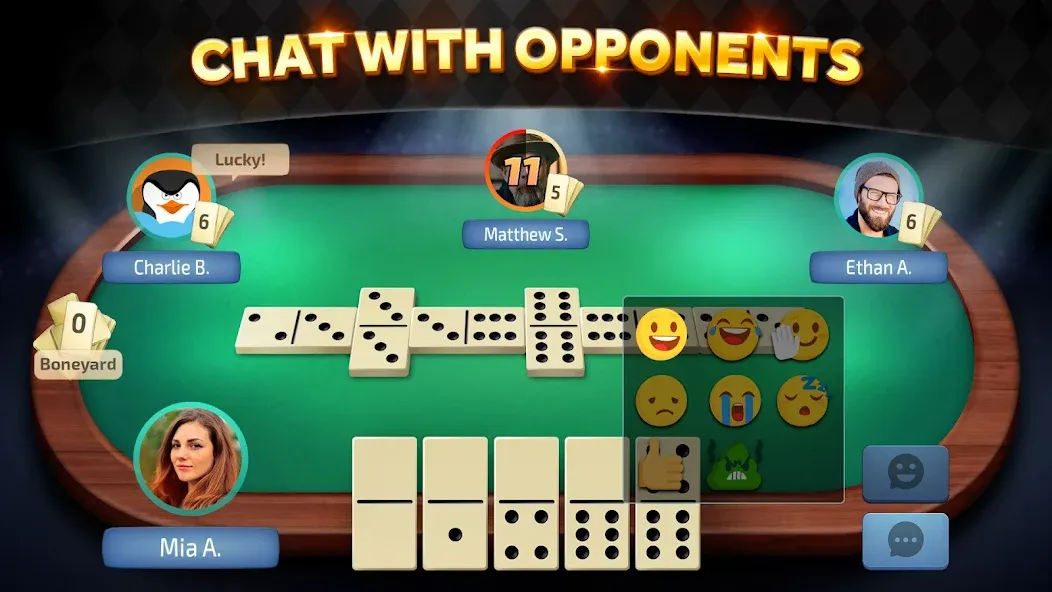 Domino - Dominos online game  [МОД Menu] Screenshot 1