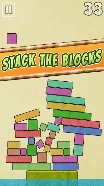 Drop Stack Block Stacking Game (Дроп Стэк блочная игра с укладкой блоков)  [МОД Много денег] Screenshot 2