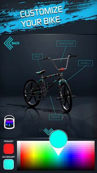 Touchgrind BMX 2 (Тачгринд ВМХ 2)  [МОД Бесконечные монеты] Screenshot 2