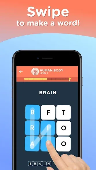 WordBrain 2 - word puzzle game (ВордБрейн 2)  [МОД Бесконечные деньги] Screenshot 3