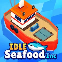 Скачать взлом Seafood Inc - Tycoon, Idle (Айдл Сифуд Инк)  [МОД Бесконечные монеты] - стабильная версия apk на Андроид