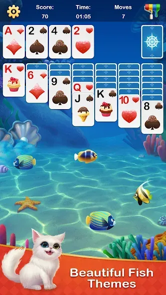 Solitaire Jigsaw Puzzle (Солитер Пазл)  [МОД Menu] Screenshot 2