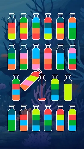 SortPuz™: Water Sort Puzzle (СортПаз)  [МОД Меню] Screenshot 4