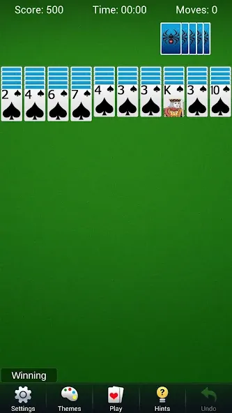 Spider Solitaire - Card Games  [МОД Меню] Screenshot 4