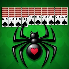 Взломанная Spider Solitaire - Card Games  [МОД Меню] - полная версия apk на Андроид