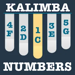 Скачать взломанную Kalimba App With Songs Numbers (Калимба приложение с песнями и цифрами)  [МОД Бесконечные деньги] - полная версия apk на Андроид