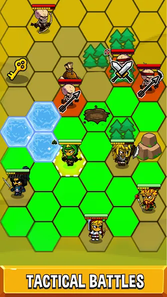 Five Heroes: The King's War (Файв Хироес)  [МОД Много денег] Screenshot 5