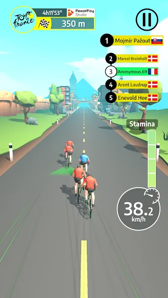 Tour de France Cycling Legends (Циклинг Легенды)  [МОД Все открыто] Screenshot 1