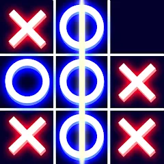 Скачать взломанную Tic Tac Toe 2 Player: XOXO  [МОД Mega Pack] - последняя версия apk на Андроид