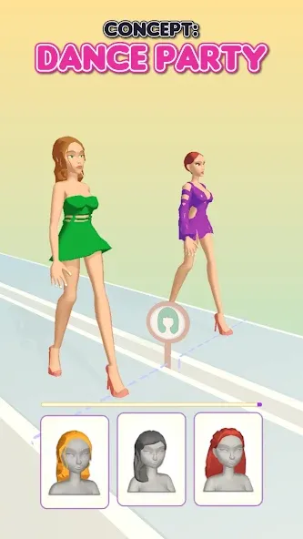 Fashion Battle - Dress up game (Фэшнбатл)  [МОД Бесконечные монеты] Screenshot 2