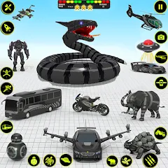 Взлом Snake Car Robot Transformation (Снейк Кар Робот Трансформейшн)  [МОД Unlimited Money] - полная версия apk на Андроид