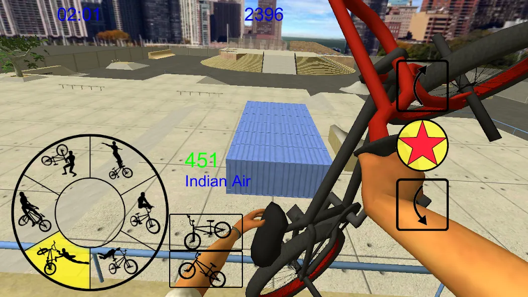 BMX Freestyle Extreme 3D (Фристайл Экстрим 3D)  [МОД Mega Pack] Screenshot 2