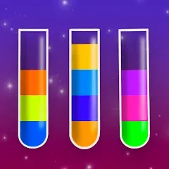 Взломанная Water Sort Puzzle Color Game  [МОД Много денег] - полная версия apk на Андроид