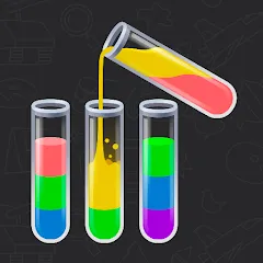 Взлом Water Sort Puzzle - Sort Color  [МОД Menu] - последняя версия apk на Андроид
