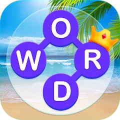 Скачать взломанную Word Connect - Train Brain (Ворд Коннект)  [МОД Unlimited Money] - полная версия apk на Андроид