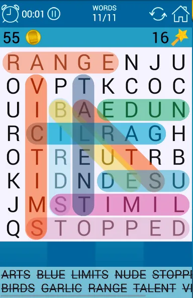 Word Search  [МОД Menu] Screenshot 1